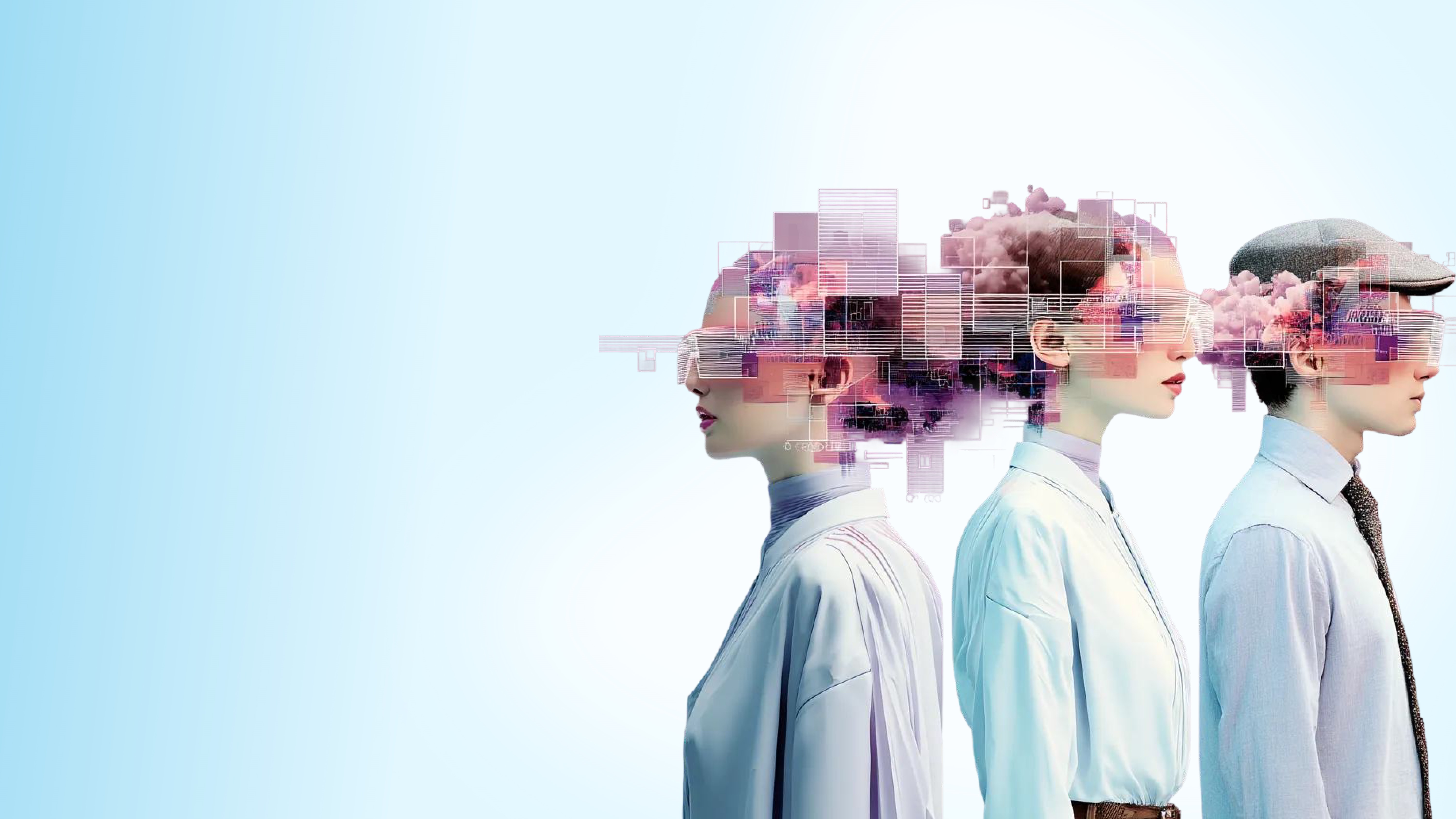 Illustration of intelligent AI agents automating workflows and business processes