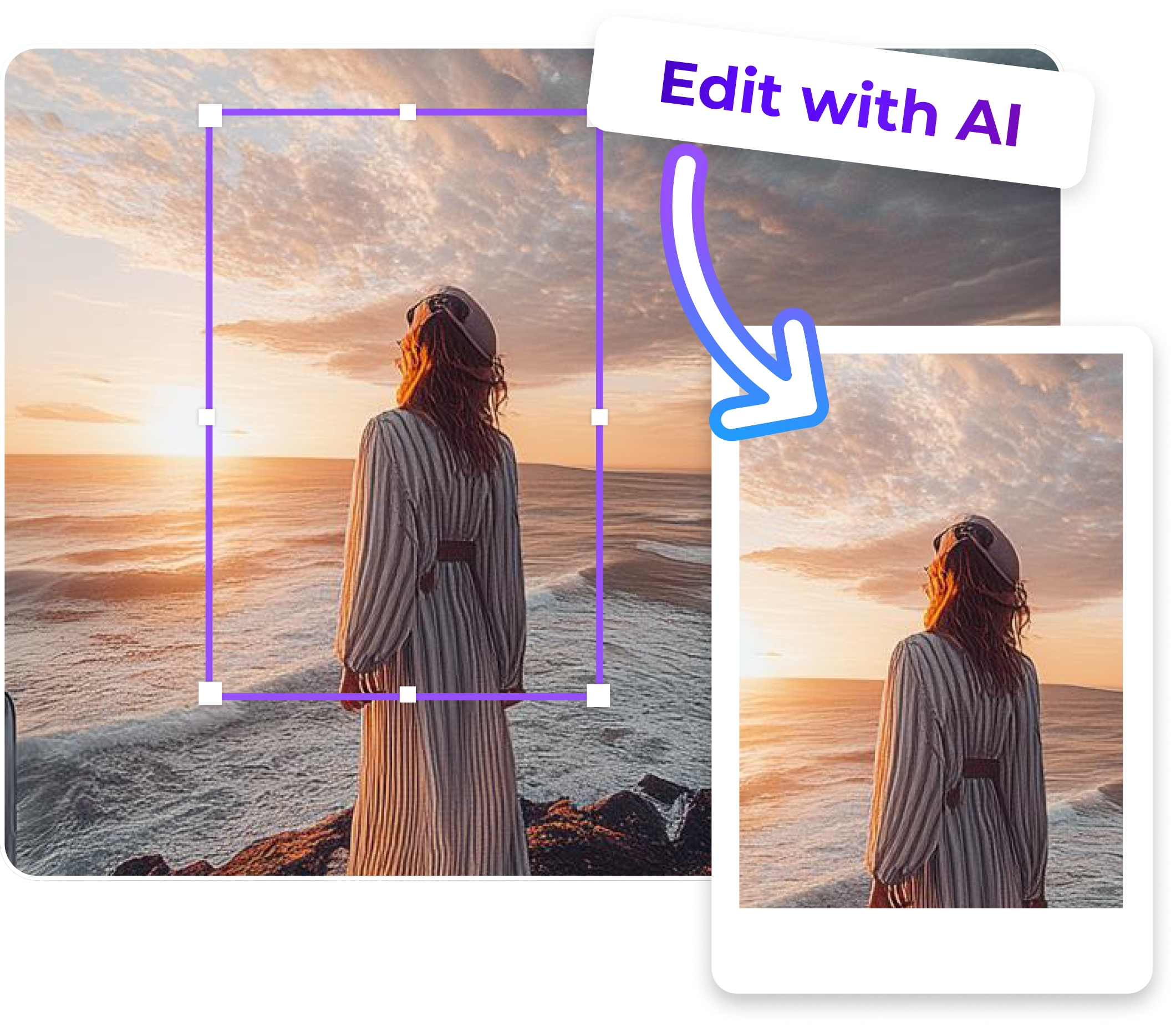 Smart image resizing and format adaptation for multiple devices and platforms
