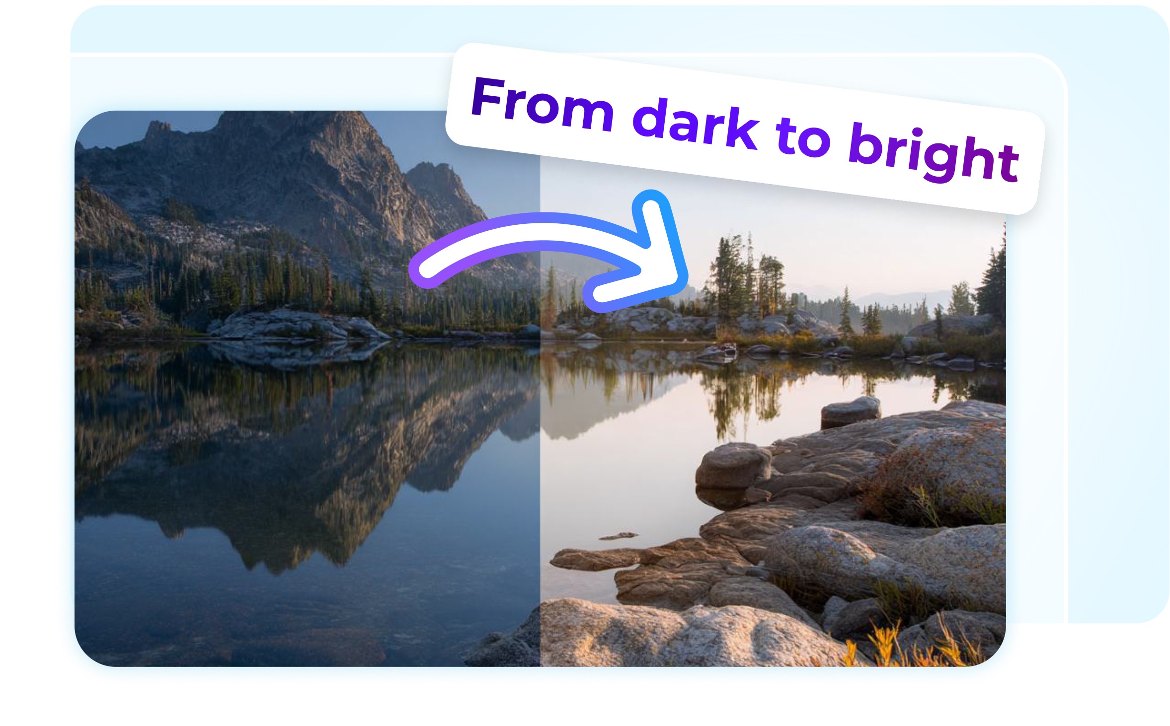 Targeted visual enhancement with AI-powered image optimization and quality improvement