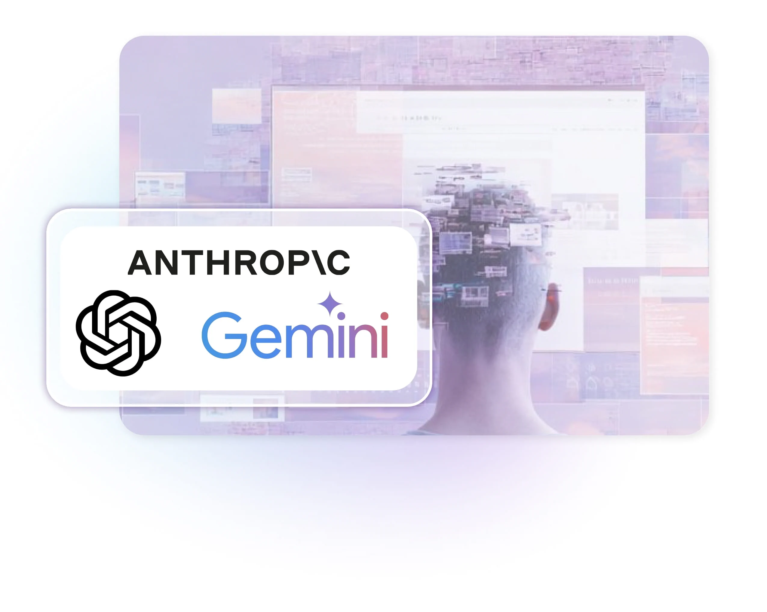 Multiple AI models interconnected for Sitecore XP and XM showing flexible provider integration network