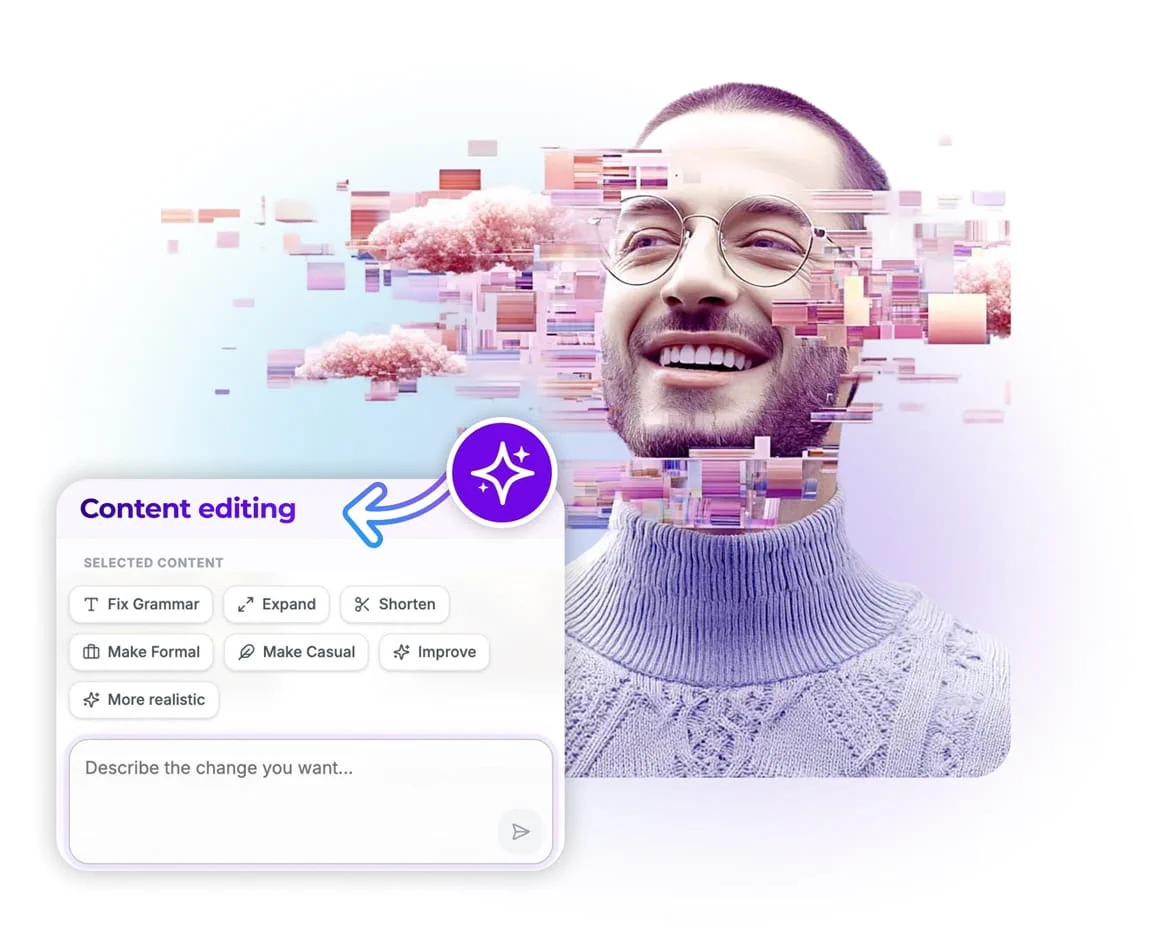 AI-powered content editor for Sitecore XP and XM with real-time suggestions and generative writing assistance
